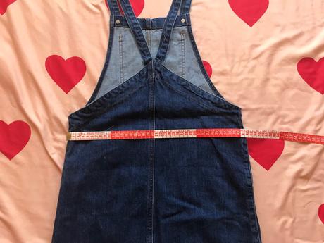 Rifľová sukňa na traky, denim,xs