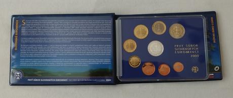 Sada mincí slovensko 2009 proof, 