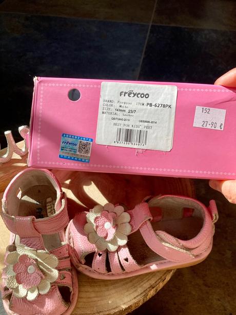Sandalky kožené freycoo vel.23 a f&f gratis, freycoo,23