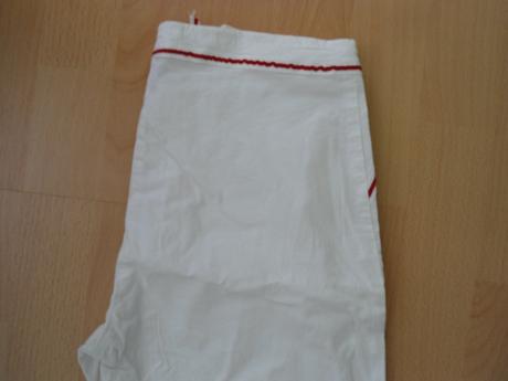 Biele 3/4 nohavice, xs