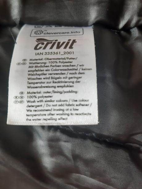 Lyžiarska bunda vrátane poštovného, crivit,xs