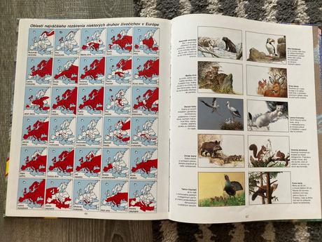 Zvieratá európy-prvé vyd.1997, 