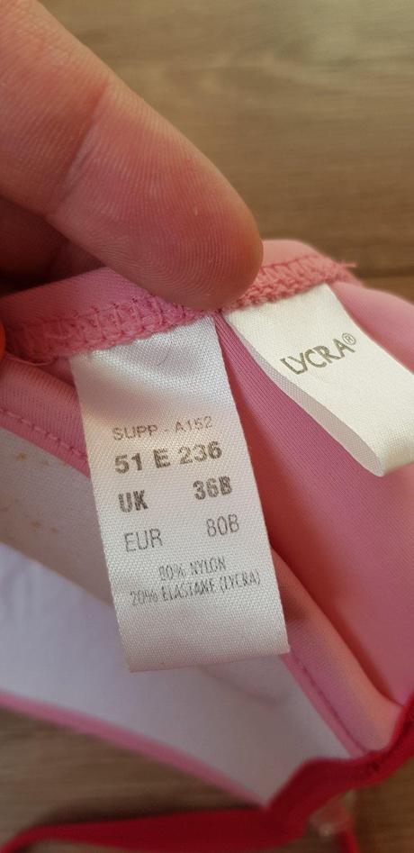 Ružové plavky v. 38 - 40, 80b, 40