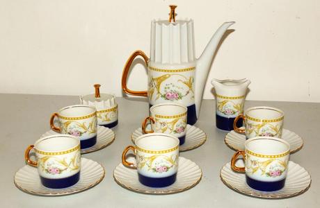 Porcelánová starožitná súprava,