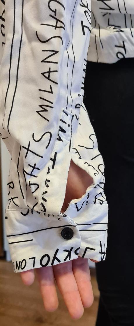 Popísaná košeľa, new yorker,m