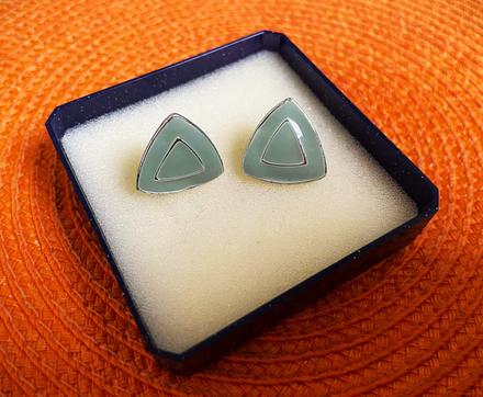 Trojuholníkové náušnice, 