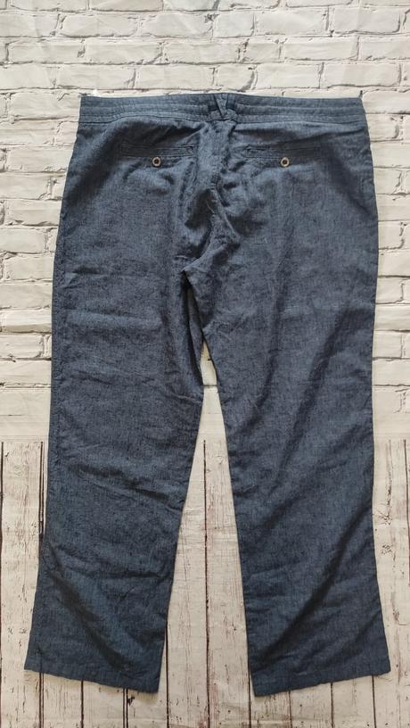 Ľanové nohavice, f&f,48