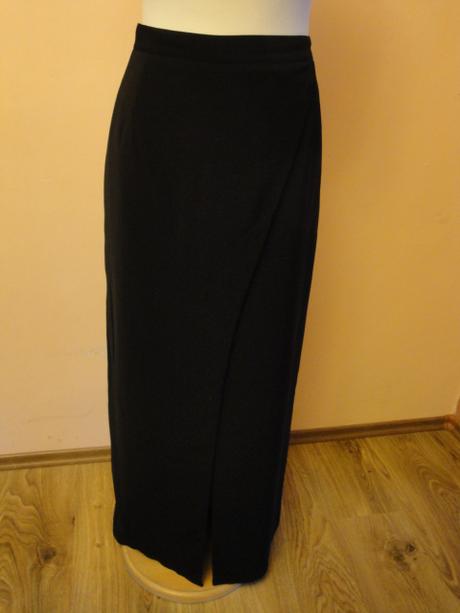 Dlhá čierna sukňa l--xl, 50