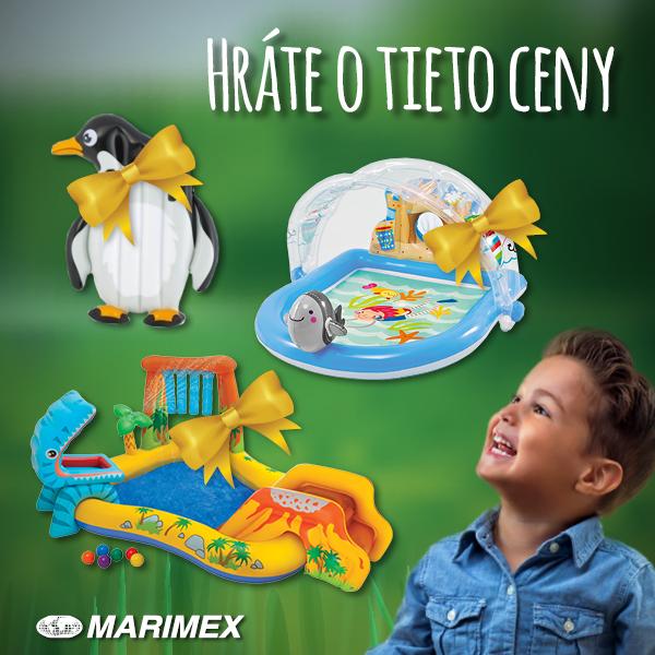 Hrajte s Marimexom o tri atraktívne ceny pre vaše deti!