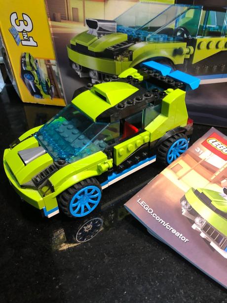 Lego creator 31074 pretekárske auto,
