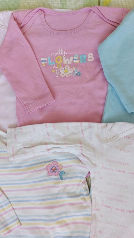 5 dupačiek 80cm/9-12mes., 68–80