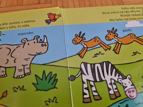 V divočine - kniha s okienkami, 