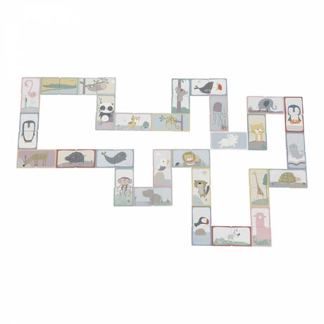 Domino puzzle zoo, 