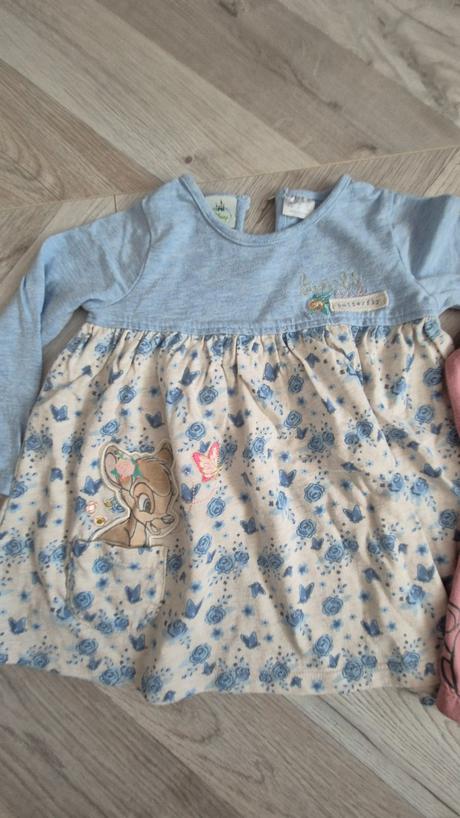 Šaty s dlhým rukávom veľ. 74, disney,74