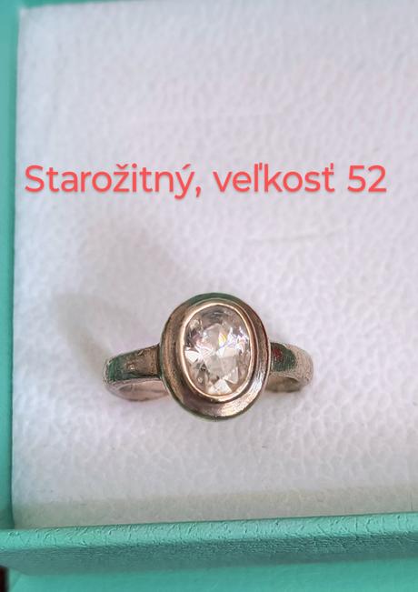 Strieborné prstene,