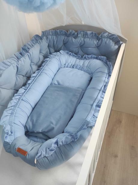 Mantinel do postielky kremová, dĺžka (cm): 180