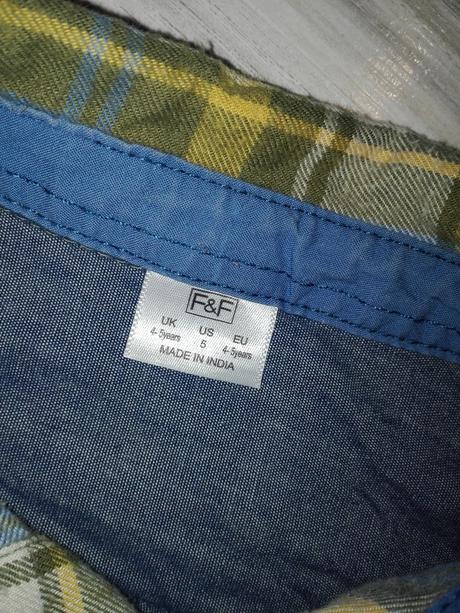 Flanelova košeľa, f&f,104