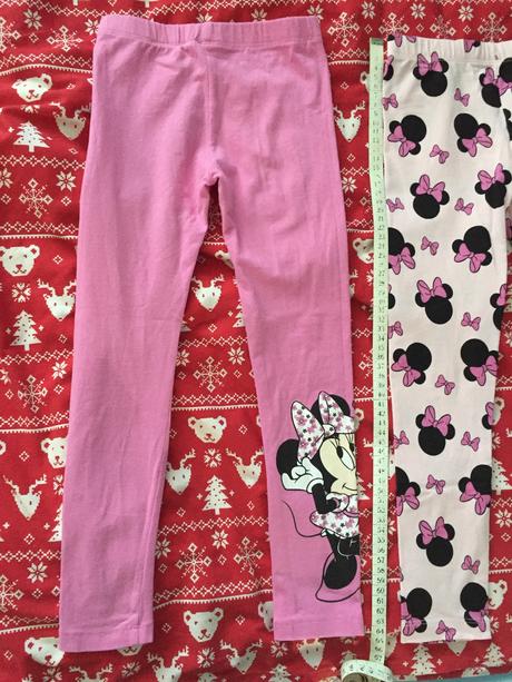 Leginy s minnie 2 ks + 1 zadarmo, disney,110