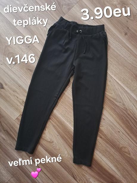 Krásne dievčenské tepláky, yigga,146