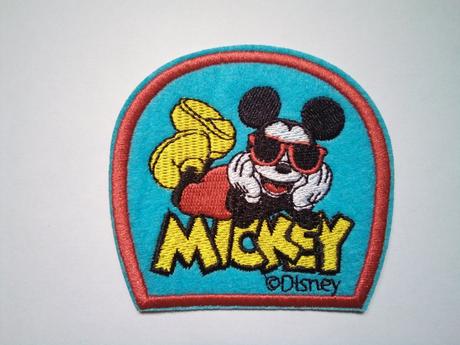 Nažehľovačka (záplata) mickey s okuliarmi (nz88), 