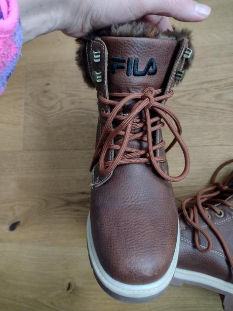 Prechod až mierna zima topánky fila, fila,37
