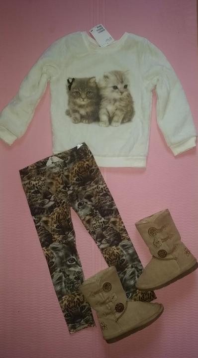 Teplučká mikina, h&m,98