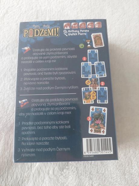 Podzemie - dobrodružná kartová hra, 