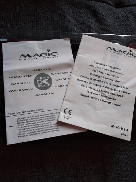 Žehlička a kulma magic, 