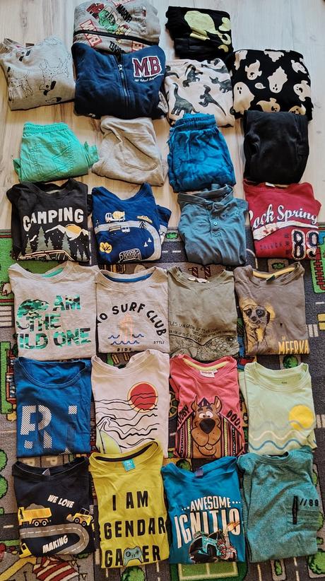 Balík oblečenia 122, 122–134