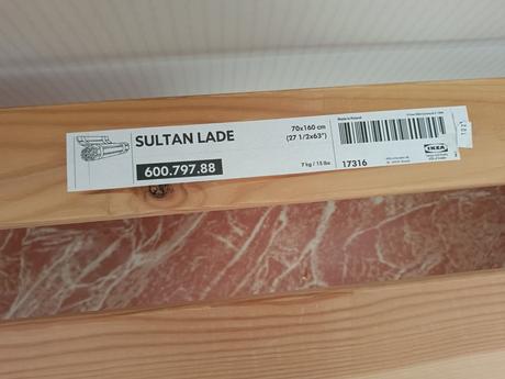 Detská posteľ ikea so zábranou, šírka (cm): 70,dĺžka (cm): 160
