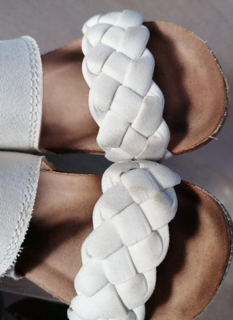 Korkové sandalky, h&m,20