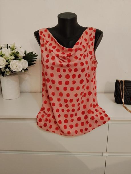 Nerogiardini bodkovaný top - made in italy, 36 / s