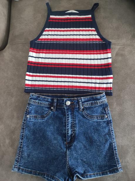 Tielko + kratasy, h&m,152