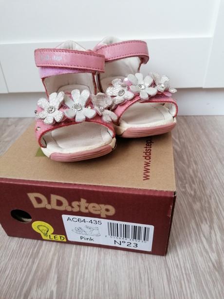 D.d.step led sandálky, d.d.step,23