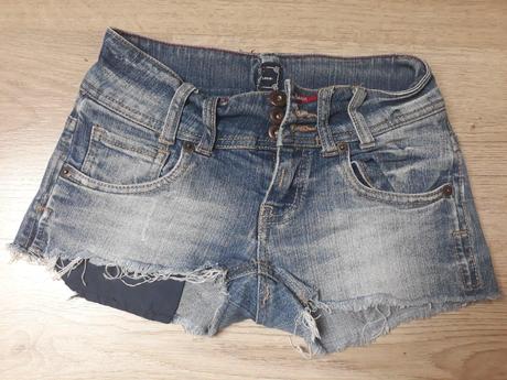 Dievčenské riflové šortky m, adams,134