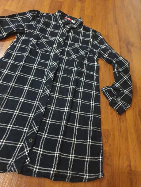 Teplá dlhá košeľa flanelová - veľ. 146, pepperts,146