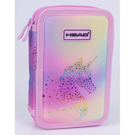 Head školský peračník unicorn ombre dvojposchodový,
