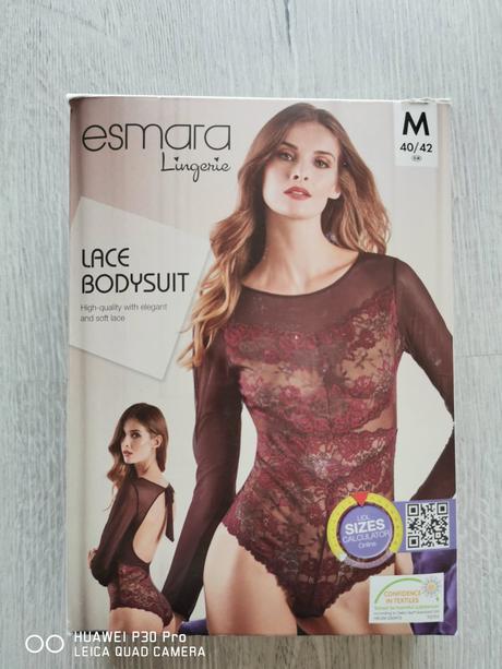 Čipkované body, esmara,m