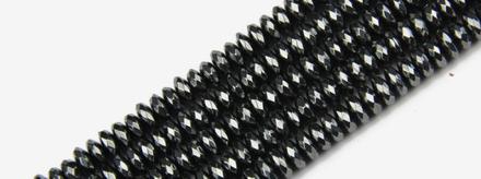 Hematitové krúžky 8x3 mm, 