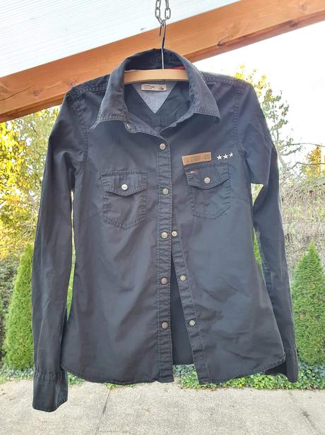 Dievč. /dámska košeľa s, tommy hilfiger,s