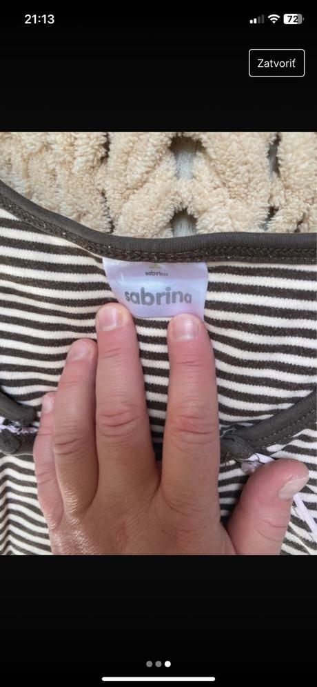 Predám tehotenskú / kojacu dojčensku nočnú košeľu, xxl