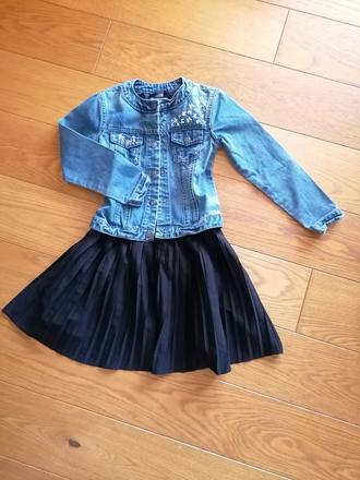 Šatky s riflovkou, 128