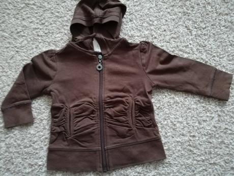 Hnedá mikina, h&m,92