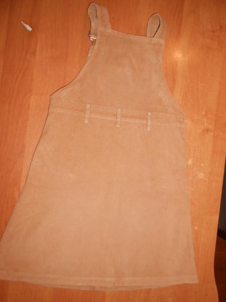 Šaty na traky veľ.110 (cca na 3-5rokov), 110