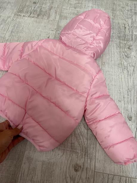 Ružová sinsay bunda 74 ,92 zimná, sinsay,92