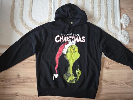 Vianočná mikina xl grinch, c&a,xl