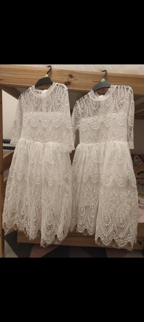 2 x slávnostné šaty bohemia, 122