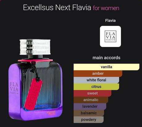 Excellsus next pour femme edp - flavia, 