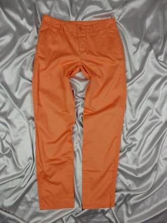 Kvalitné oranžové nohavice, 38
