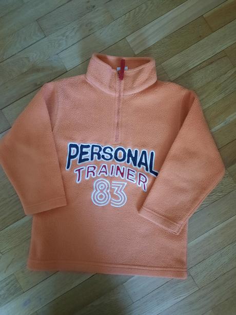 Chlapčenská flísová mikina, palomino,110